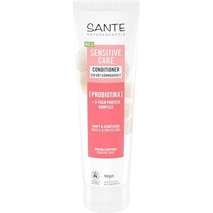 Sante Naturkosmetik Sensitive Care Conditioner Probiotika + 3-Fach Protein Komplex, 150 ml
