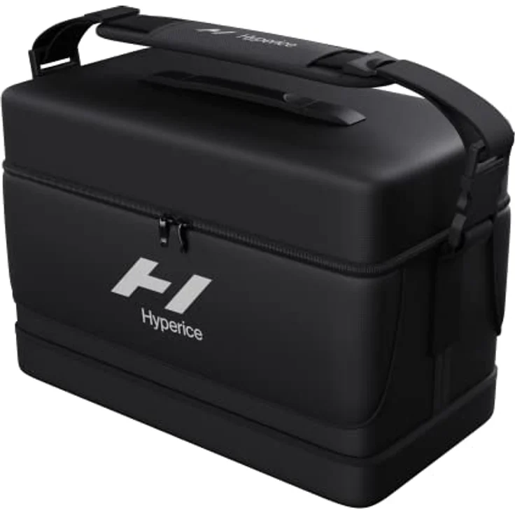 Hyperice 3 Carry Case Black, gepolsterte Tragetasche für Normatec Produkte mit Netz-Tasche und Reißverschluss – Bild 1