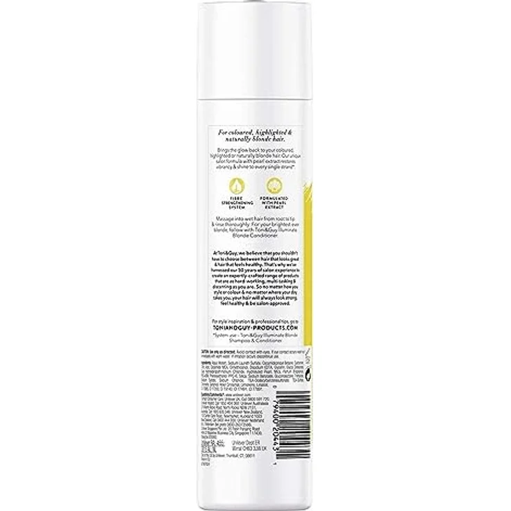 Toni&Guy Cleanse Blonde Hair Shampoo Für Blondes Haar 250 ml – Bild 2