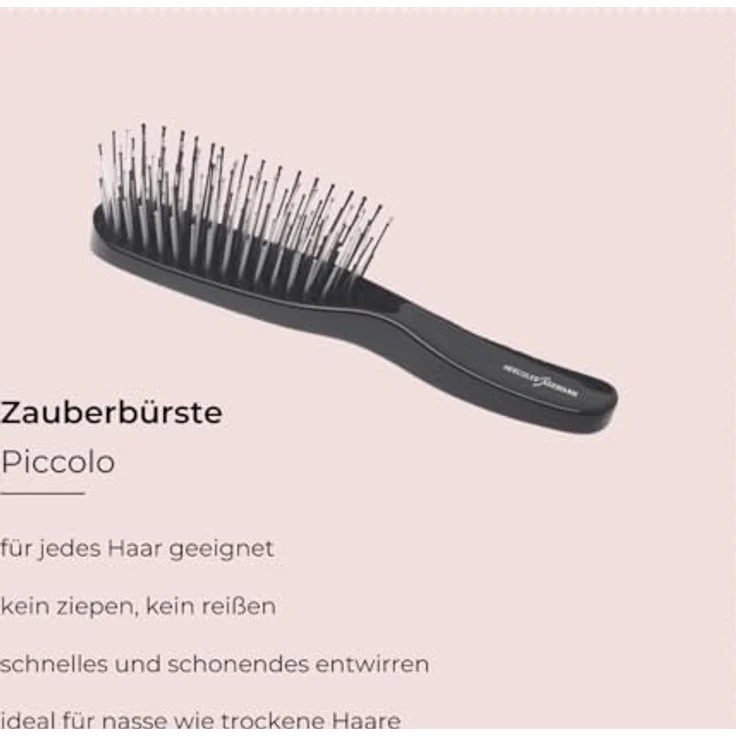 Hercules Sägemann Scalp Brush Junior, schwarz – Bild 3