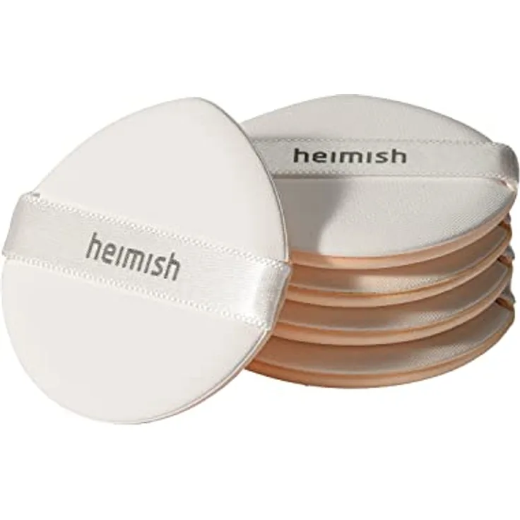 Heimish Artless Rubycell Puff 5 Stück Weiche Kissen Puff, Foundation Kissen Makeup Tool, Abgewinkeltes Design, Flawless Make-up, Nass- und Trockengebrauch