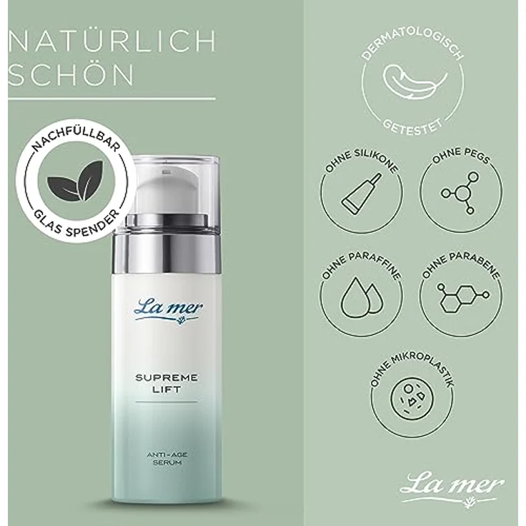 LA MER Supreme Lift Anti-Age Serum, 30 ml Gel zur intensiven Bekämpfung der Hautalterung – Bild 5