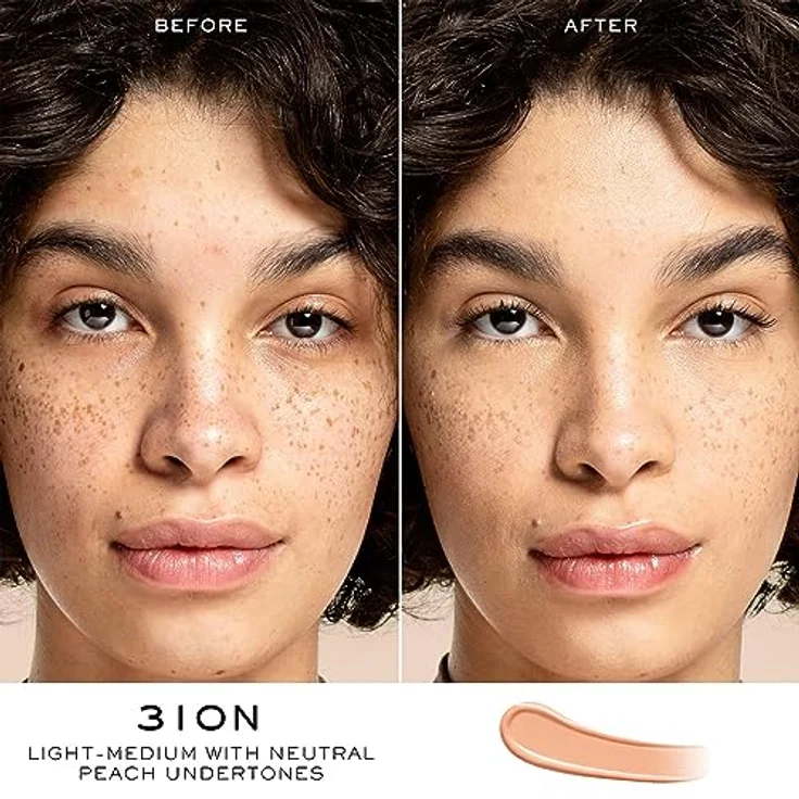 Lancôme Teint Idole Ultra Wear Care & Glow Concealer, hochpigmentiert mit leichter Textur, Farbton 310N, 13 ml – Bild 2