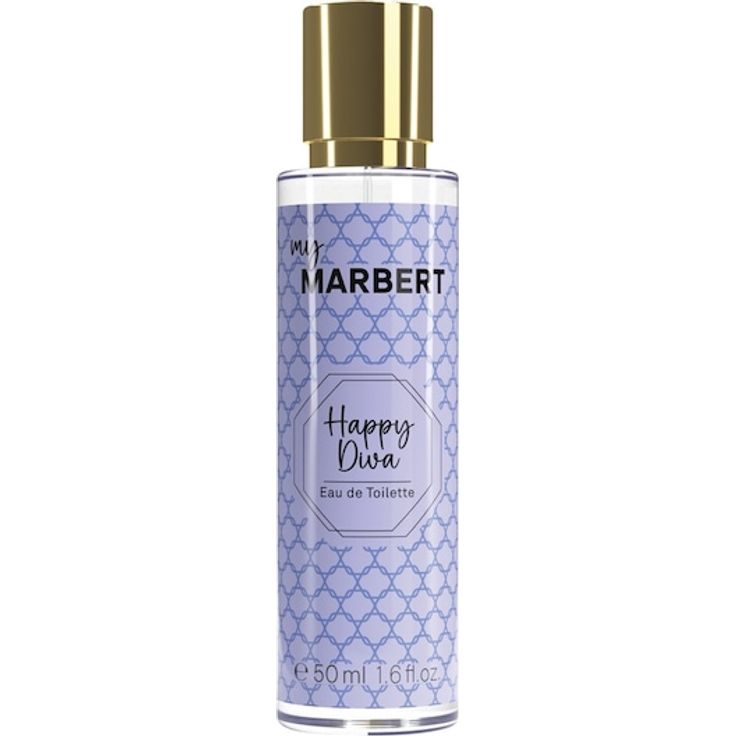 Marbert Happy Diva Eau de Toilette, Damenduft 50 ml - spritzige Mandarine, florales Jasmin, sinnlicher Moschus