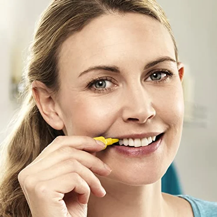 TePe Interdentalbürsten Original gelb, 0.7 mm, 8 Stück, für rundum gesunde Zähne – Bild 11