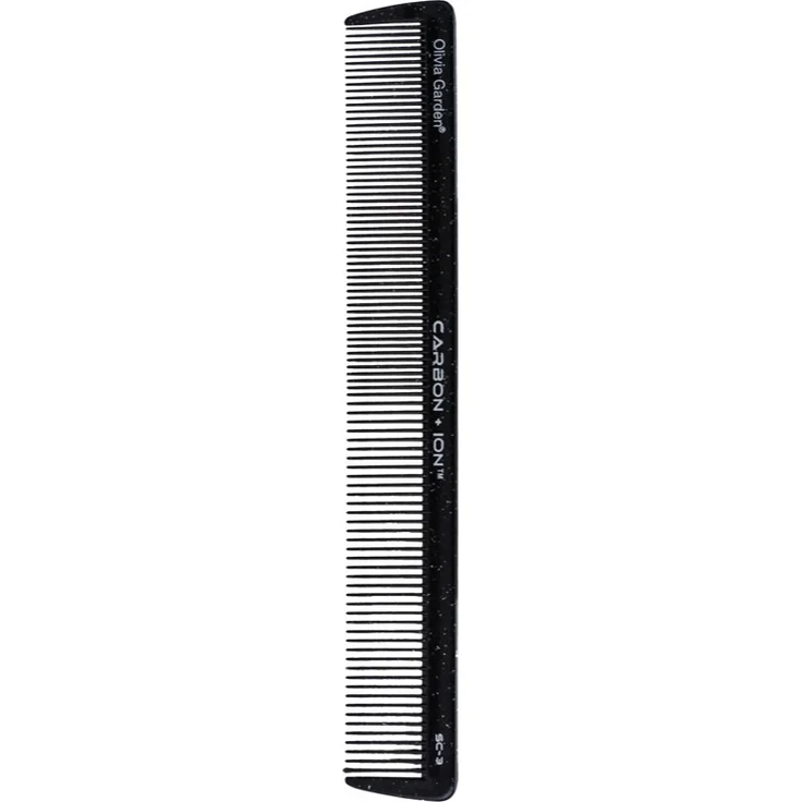 Olivia Garden Carbon + Ion Cutting Haarkamm 1 St., antistatischer Profi-Kamm – Bild 1