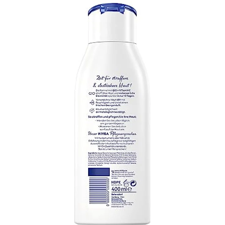 Nivea Bodylotion und Milk Q10 Hautstraffende Bodylotion 400 ml  – Bild 2