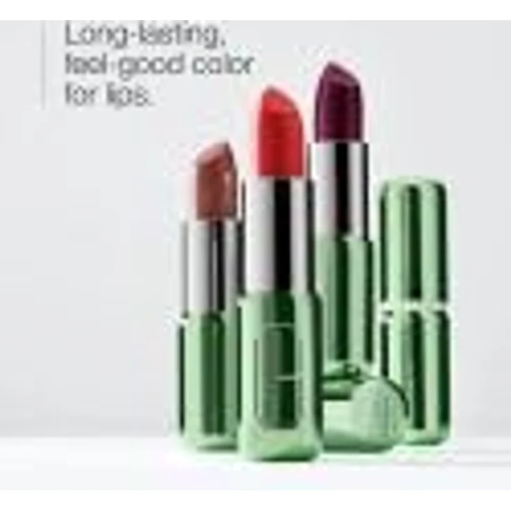 Clinique Pop™ Longwear Lipstick Satin, Satin-Lippenstift in Swindle, langanhaltende cremige Textur, 3.9 g – Bild 3