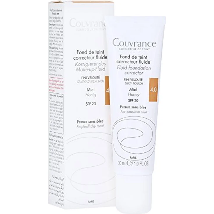 Avène Teint Make-up Couvrance Make-up Fluid honig 4.0 30 ml – Bild 2