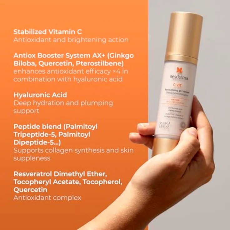 Sesderma Revitalisierende Creme C-Vit Sesderma 50 ml – Bild 5