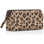 reisenthel travelcosmetic - starke robuste und praktische Reisekosmetiktasche, wasserabweisend, leo macchiato