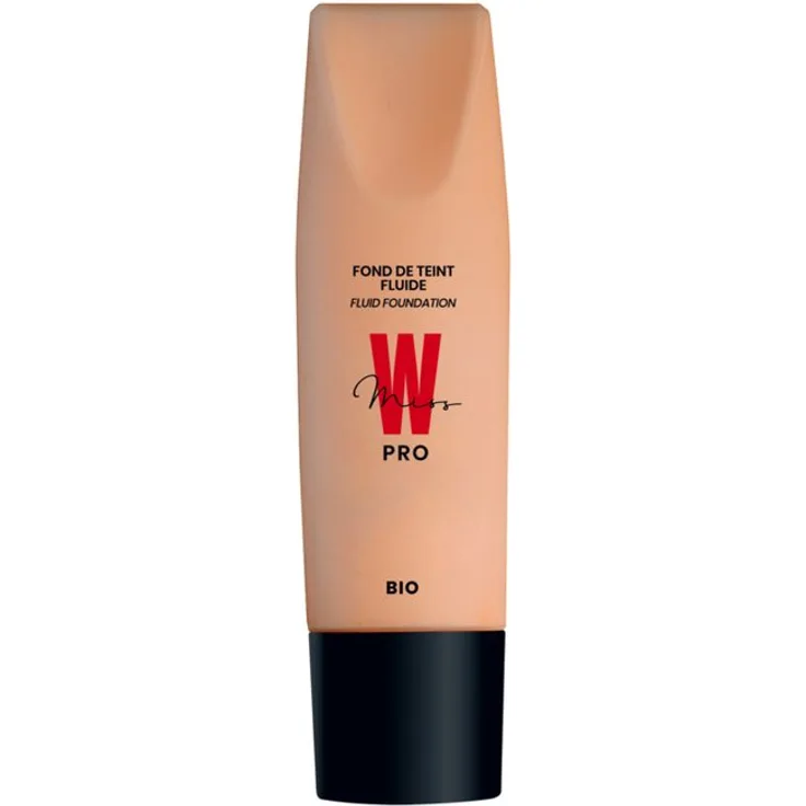 Miss W Pro Foundation Feuchtigkeitspflege, Bio-Formel für empfindliche Haut mit Rosenblütenwasser und Bio-Ölen, 130 ml