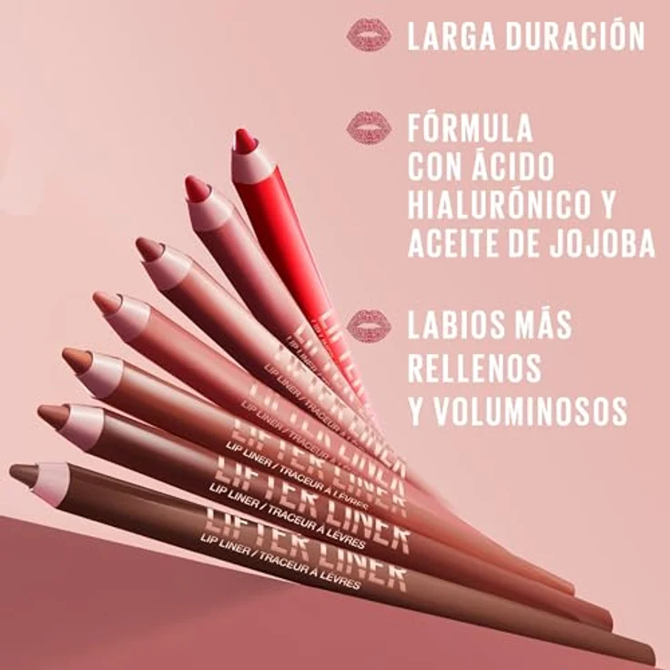 Maybelline New York MNY Lip Lifter, Lipliner mit Hyaluronsäure, Farbe 001 Cross The Line – Bild 3