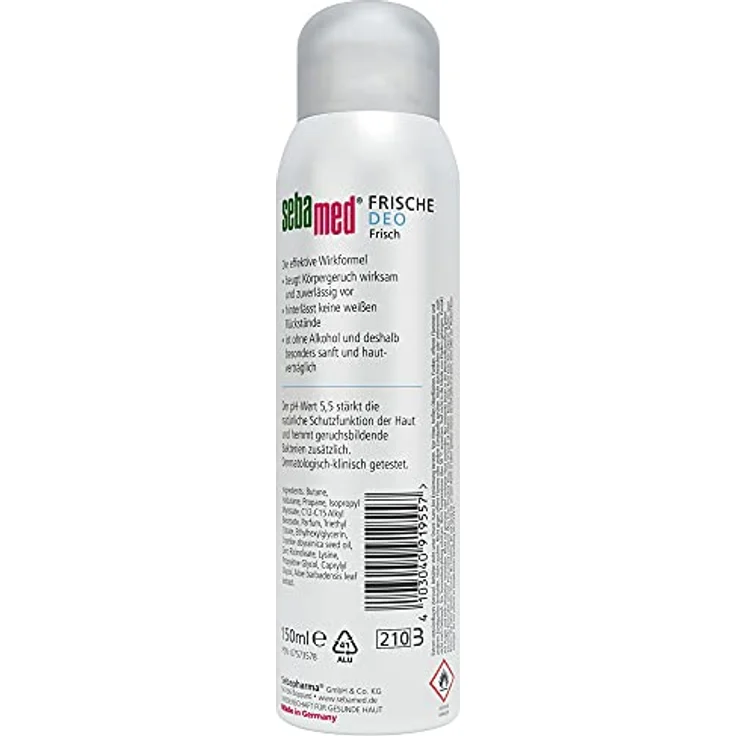 Sebamed Frische Deo frisch Aerosol 150 ml – Bild 2