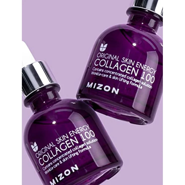 Mizon Collagen 100 Augencreme, Anti-Aging Gesichtsserum mit Meereskollagen und Hyaluronsäure, 30 ml – Bild 6