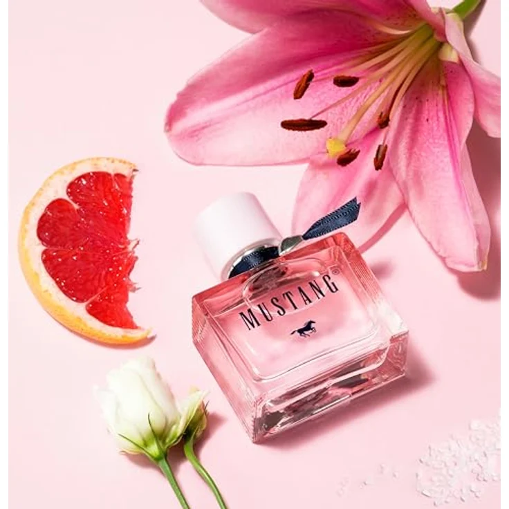 MUSTANG Damen Parfum Mustang Pink Signature, 30 ml Glasflakon mit frischem Duft von Grapefruit, Vanille und Sandelholz – Bild 5