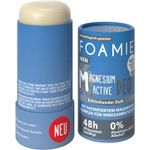 Foamie Festes Deodorant Herren "Refresh", Deo-Stick Intensiv-Erfrischendem Duft, 48h Wirksames Deodorant ohne Aluminium, Deostift vegan & plastikfrei, 40g