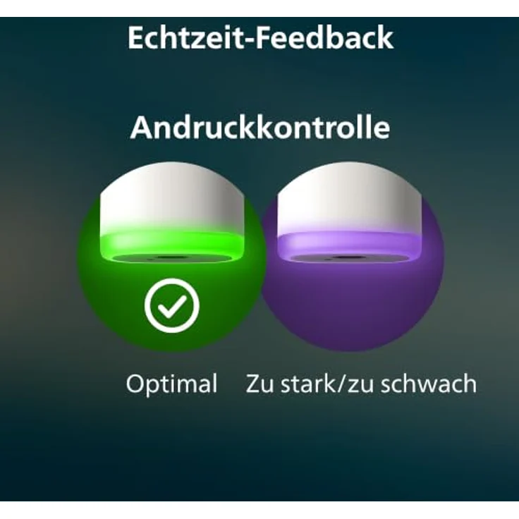Philips Sonicare 8000 HX8311/11, elektrische Schallzahnbürste mit USB-Ladefunktion, Drucksensor und Reiseetui für effektive Plaque-Entfernung – Bild 7