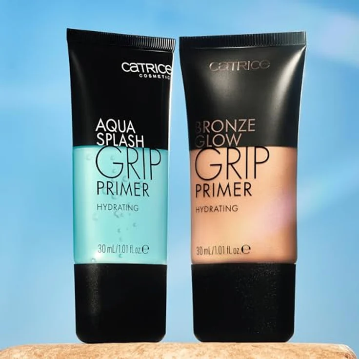 Catrice Bronze Glow Grip Primer, Make-up-Primer mit feuchtigkeitsspendender Hyaluronsäure, 30 ml, warmem Bronzeton – Bild 8