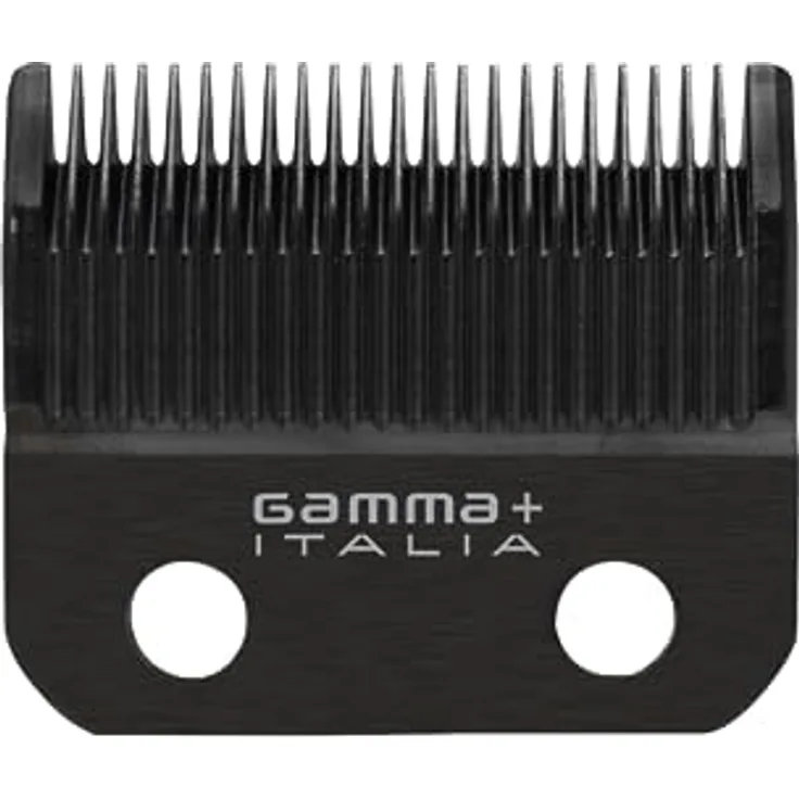 Gamma Piu Gamma+ Taper DLC Blade, Haarschneider mit Black Diamond Beschichtung für präzises Schneiden von großen Haarmengen