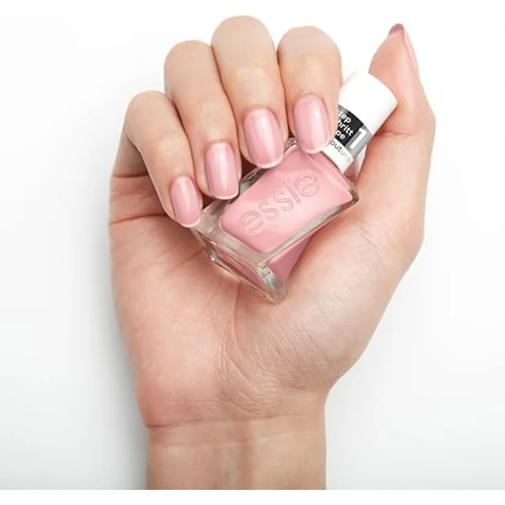 essie Gel Couture Nagellack Nr. 505 gossamer garments, Rosa, 13,5 ml - Langanhaltender Nagellack ohne UV-Licht, Gel-Finish, Salon-Qualität – Bild 3