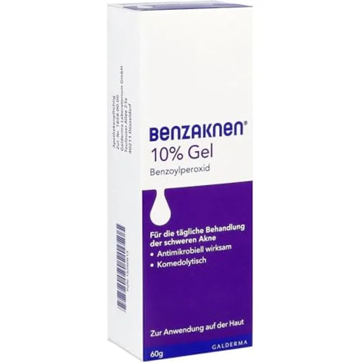 Galderma Benzaknen 10% Gel, 60 g Gesichtscreme