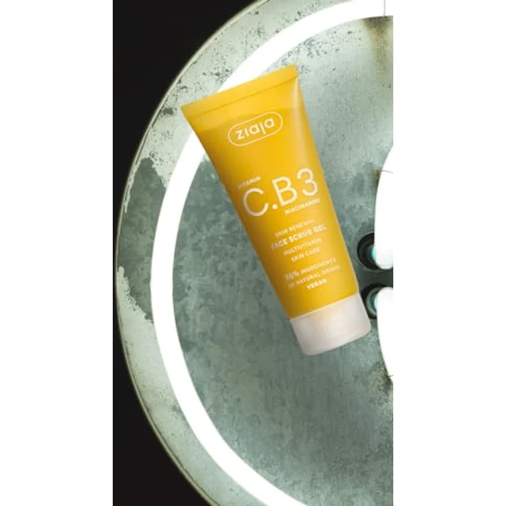 Ziaja Vitamina C B3 Niacinamida Exfoliante Gel Facial, 100 ml, enzymatisches Peeling zur Hautreinigung und -verjüngung – Bild 4