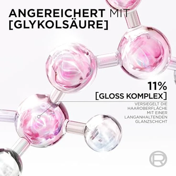 L’Oréal Paris Elvital Glycolic Gloss Conditioner, Spiegelglanz Spülung für geschädigtes Haar, Unisex, 150 ml – Bild 4