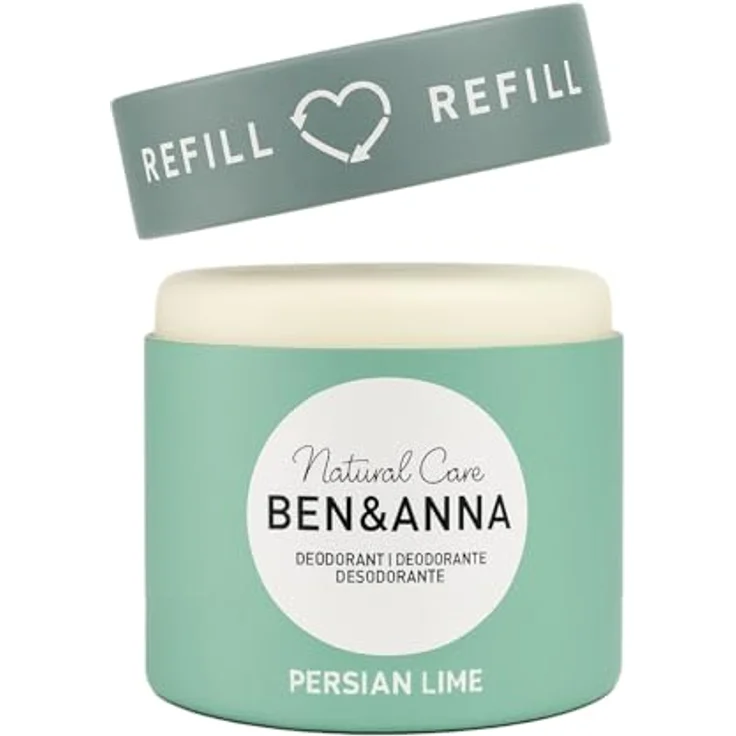BEN&ANNA Natural Care Persian Lime, Deodorant für Damen, 40 g, vegan und aluminiumfrei – Bild 1