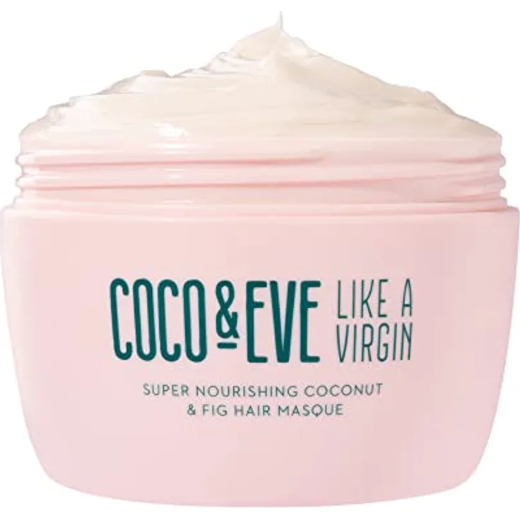 Coco & Eve Like a Virgin Haarmaske - Reichhaltige Haarmaske mit Kokosnuss & Feige - tiefenwirksame Pflege für dein Haar 212ml