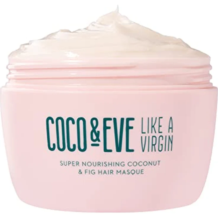 Coco & Eve Like a Virgin Haarmaske - Reichhaltige Haarmaske mit Kokosnuss & Feige - tiefenwirksame Pflege für dein Haar 212ml – Bild 1