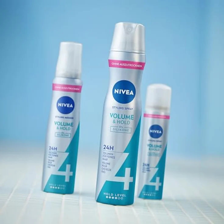 Nivea Schaumfestiger Volumen Kraft Und Pflege Sorgt Für Schönes Haar 150 ml – Bild 9