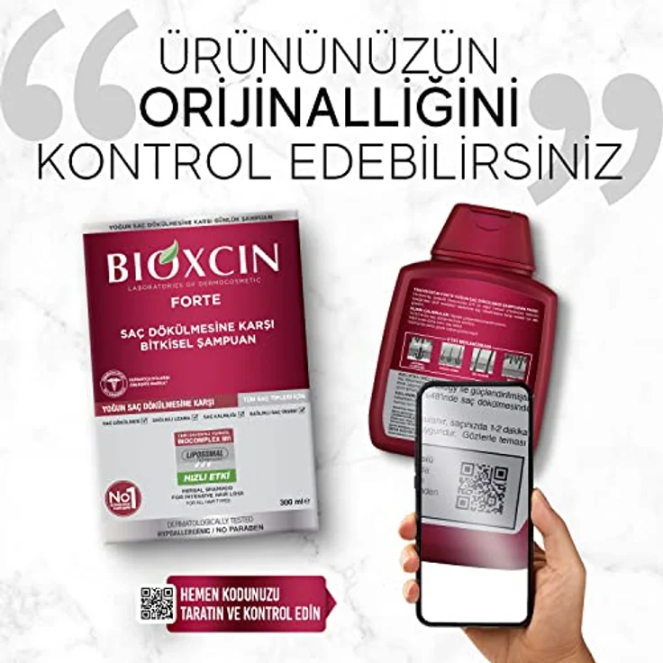 Bioxcin Forte Shampoo – Intensive Pflege gegen Haarausfall mit Biocomplex B11, 300ml – Bild 2