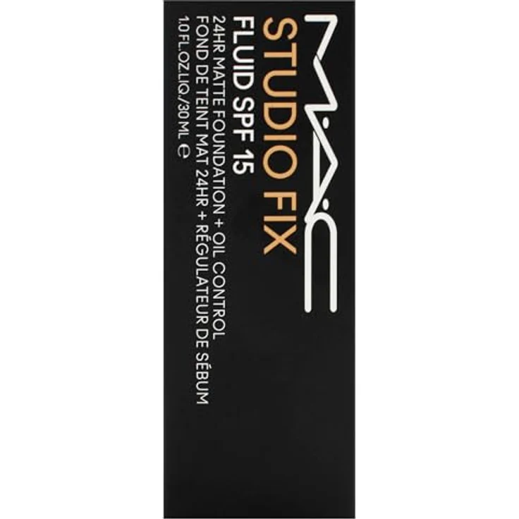MAC Cosmetics Studio Fix Fluid SPF 15, 24HR Matte Foundation + Oil Control, Farbton NC37, 30 ml – Bild 5
