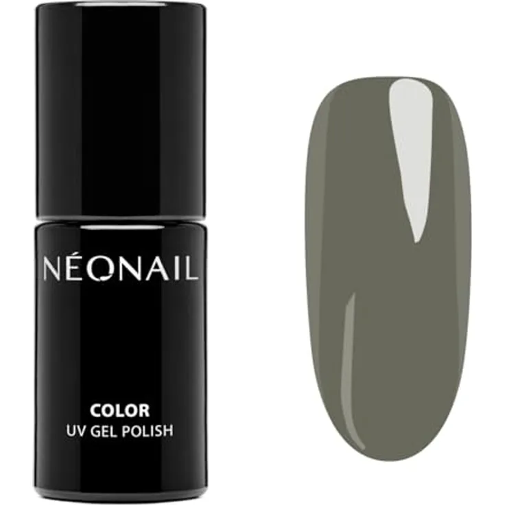 NÉONAIL UV Nagellack 7,2 ml, Olivgrün „Evergreen Mood“, stark pigmentierter UV-Lack für langanhaltende Maniküre bis zu 21 Tage