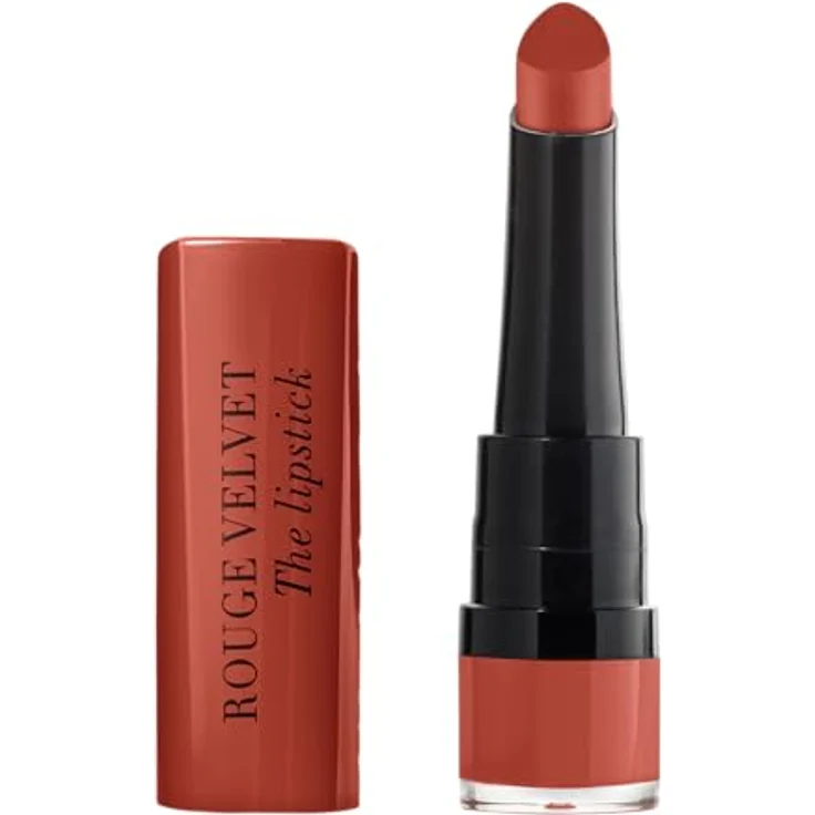 Bourjois Rouge Velvet Lipstick, hochpigmentierter Lippenstift mit mattem Finish, 2,4 g – Bild 2