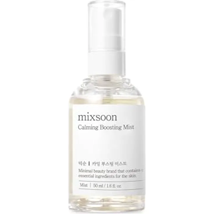 Mixsoon Calming Boosting Mist, Gesichtsreinigungsspray für beruhigende Hautpflege, 50ml