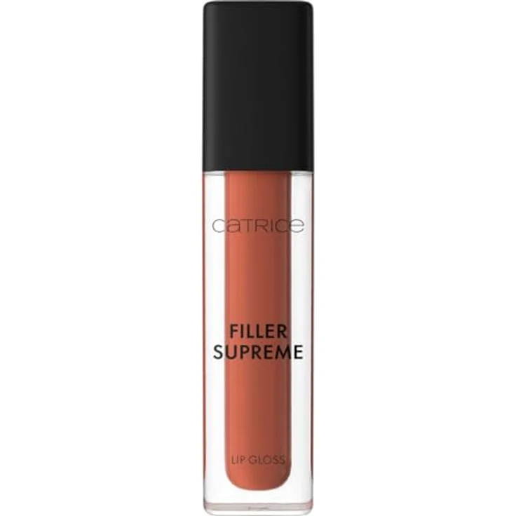 Catrice Filler Supreme Lipgloss 100 Cinnamon Glazed, 3,2 ml, mit Peptiden und Hyaluronsäure für intensive Feuchtigkeit und voluminöse Lippen – Bild 1