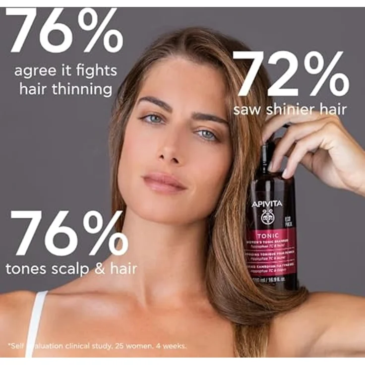 Apivita Shampoo Hair Care Shampoo Women's Tonic Shampoo 250 ml – Bild 5