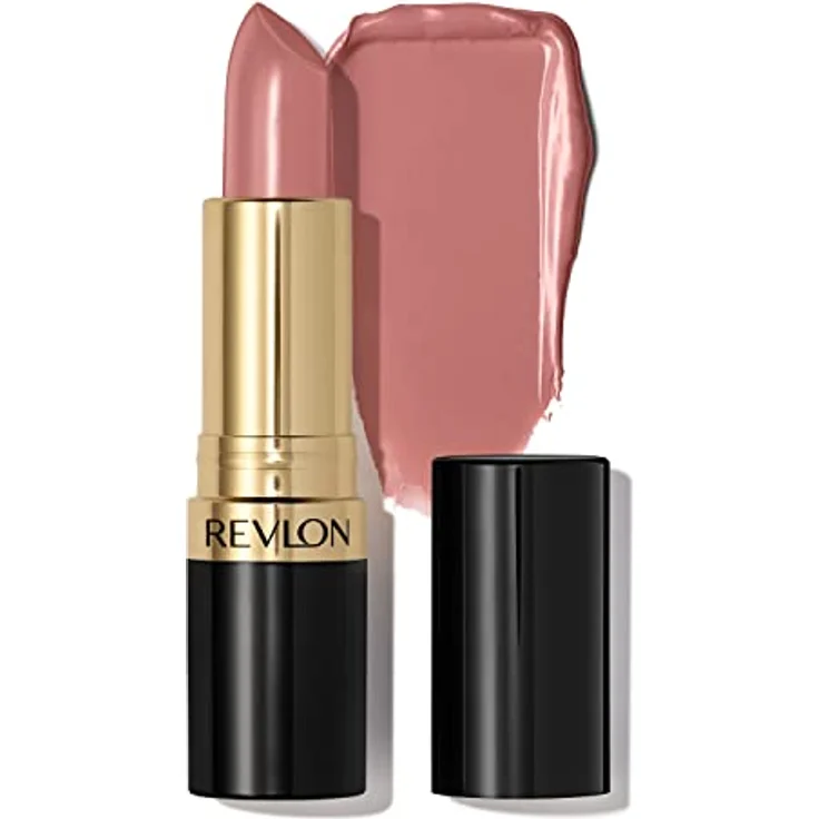 REVLON Super Lustrous Crème Lipstick #672 Brazilian Tan, feuchtigkeitsspendender Lippenstift mit intensiver, mattierender Farbe, 0.15 oz (4.2 g) – Bild 1