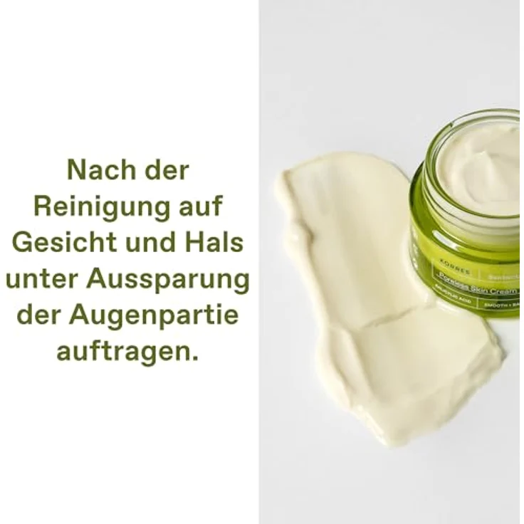 KORRES SANTORINI GRAPE Porenverfeinernde Creme - Glättet, hydratisiert und minimiert Poren, mit Santorini-Traubenextrakt, vegan, 40 ml – Bild 4