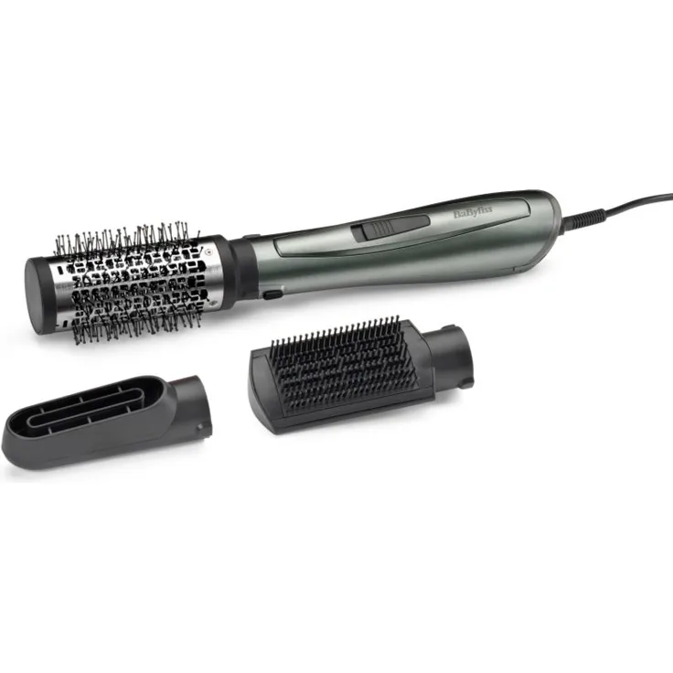 BaByliss Xanadu AS261E Warmluftbürste, Styling-Gerät mit Ioniisationsfunktion und 3 Aufsätzen