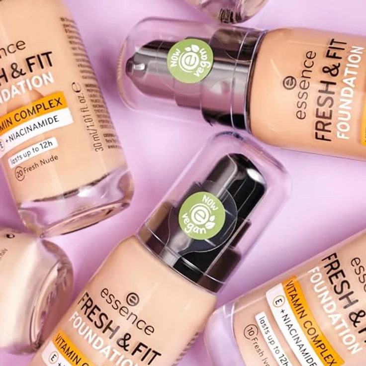 Essence Fresh & Fit Vitamin Complex Foundation 30 ml fresh porcelaine – Bild 8
