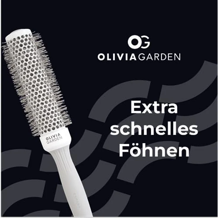 Olivia Garden - Expert Blowout Speed White and Grey Hairbrush- 35 – Bild 4