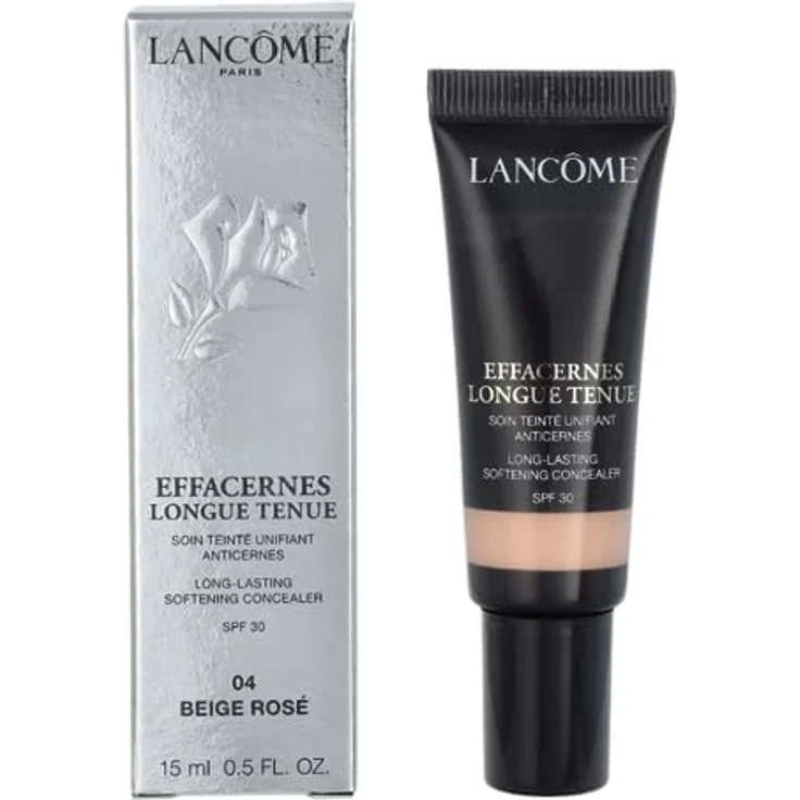 Lancôme Augen Make-up Longue Tenue Long-Lasting Softening Concealer SPF30 Fluid 04 Beige Rosé 15 ml hohe Deckkraft – Bild 2