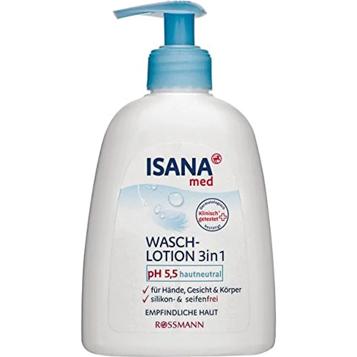 ISANA med Waschlotion (300 ml Pumpflasche)