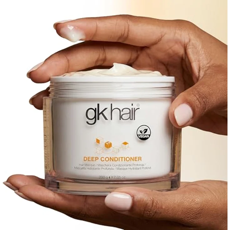 GK Hair Deep Conditioner, regenerierender Conditioner mit Tiefenwirkung für extrem strapaziertes Haar, 200 g – Bild 4