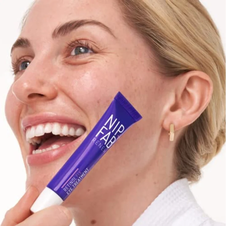 Nip+Fab Retinol Fix Augencreme 15 ml | Verkapseltes reines Retinol | Entschlackt, Strafft und Bekämpft dunkle Augenringe | Vitamin C | Hilft, Fältchen zu Glätten | Ceramide und Hyaluronsäure – Bild 3