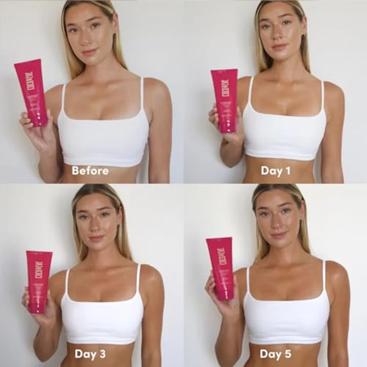 Coco & Eve Sunny Honey Sun-kissed Gradual Tanning Lotion, 200 ml Selbstbräuner mit Coco-Mango Duft, feuchtigkeitsspendend und streifenfrei – Bild 7