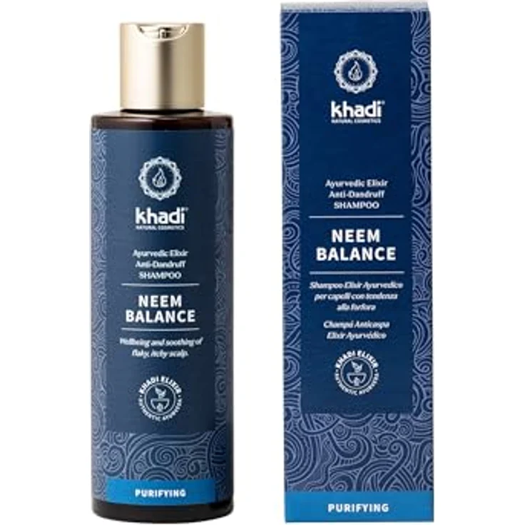 Firstorganicbaby Khadi natural products Neem Balance Elixir Shampoo, 200 ml – Bild 2